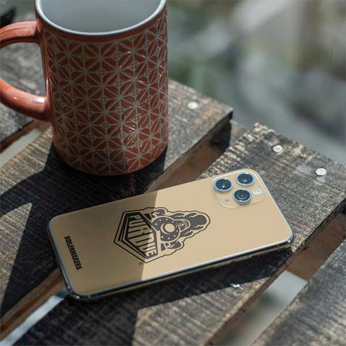 Purdue University Purdue Gold Signature Logo iPhone 11 Pro Skin